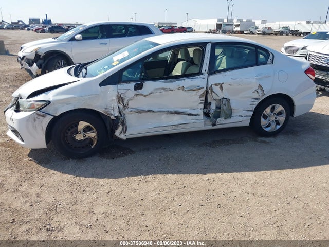 Honda Civic Sedan Lx 2014 2HGFB2F57EH510918 Image 6