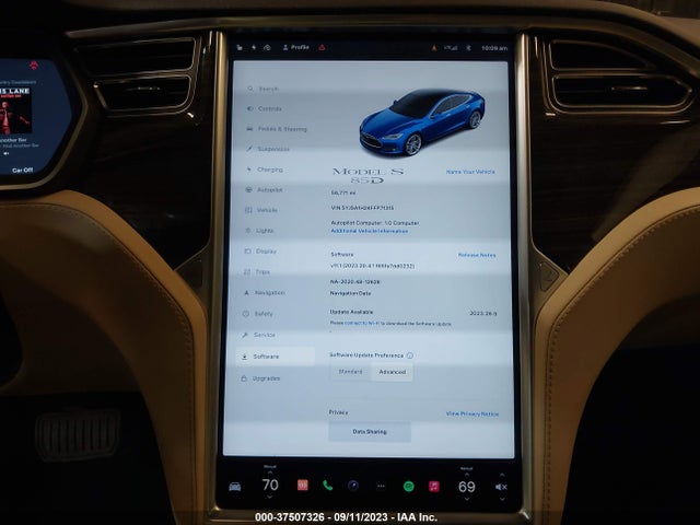 5YJSA1H24FFP71315 Tesla Model S 85d/p85d/70d/90d/p90d
