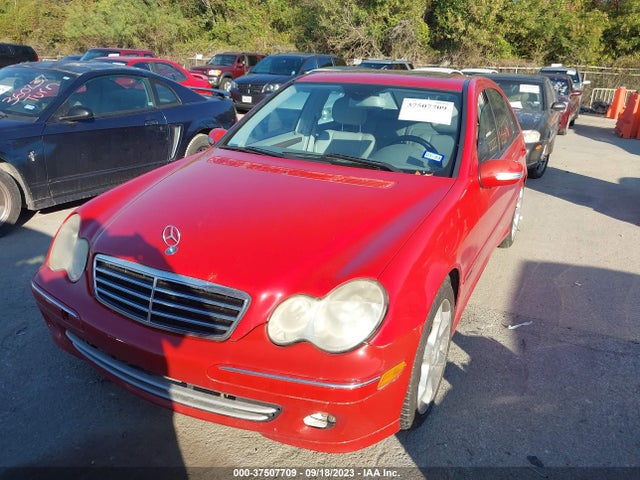 2007 MERCEDES-BENZ C-CLASS 2.5L SPORT VIN: WDBRF52H57F912750