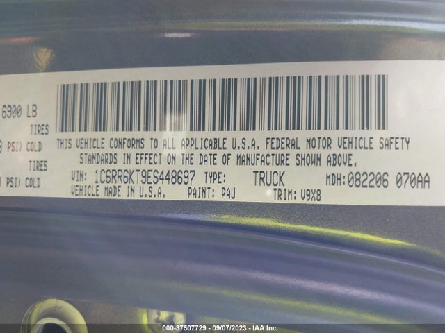 1C6RR6KT9ES448697 RAM 1500 Express