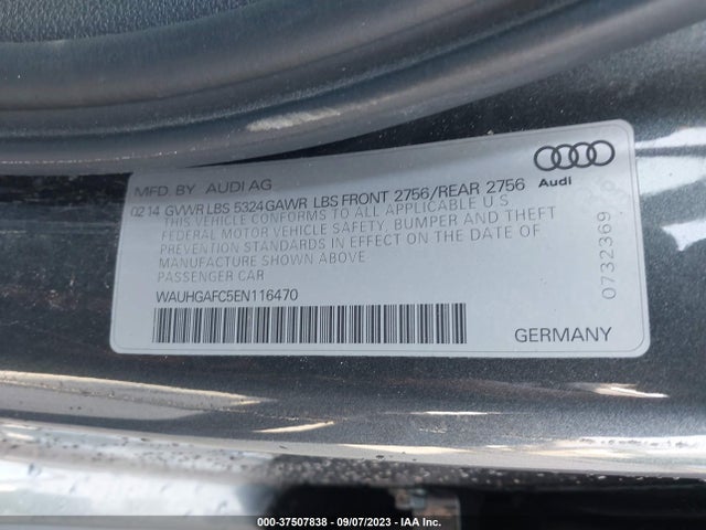 WAUHGAFC5EN116470 Audi A6 3.0t Prestige