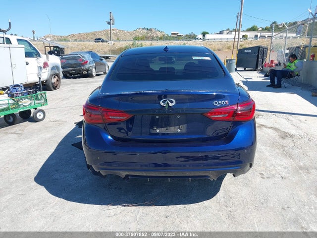 Infiniti Q50 Red Sport 400 2022 аукцион фото