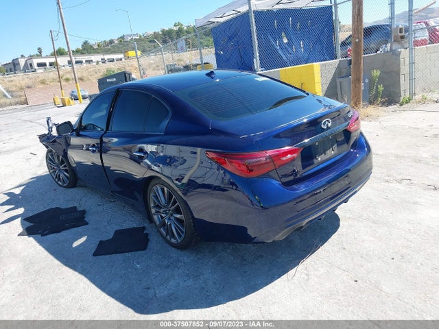 Infiniti Q50 Red Sport 400 2022 аукцион фото