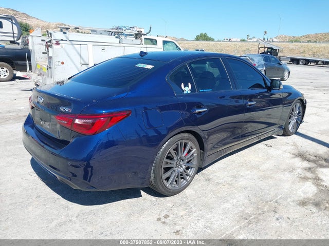 Infiniti Q50 Red Sport 400 2022 аукцион фото