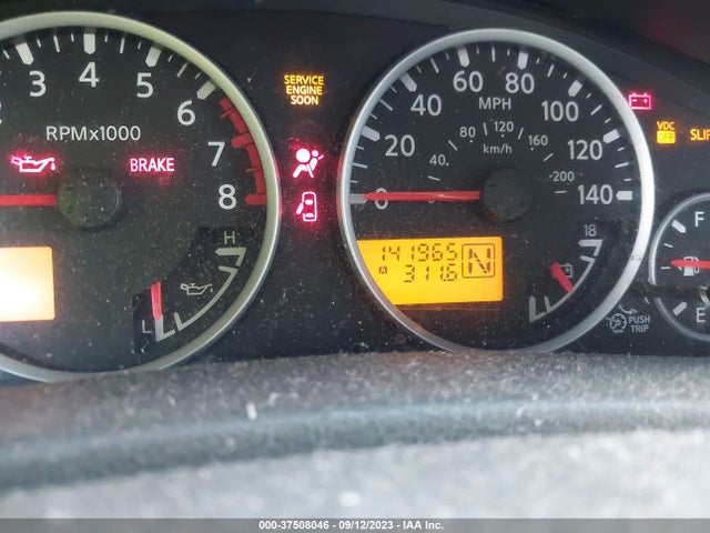 2008 NISSAN PATHFINDER SE VIN: 5N1AR18B48C655516