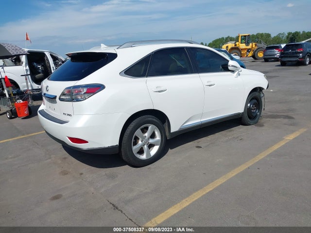 2010 LEXUS RX 350 VIN: 2T2ZK1BA5AC019501