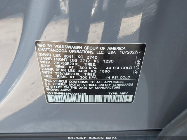 1V2GNPE88PC004456 Volkswagen ID.4 PRO S