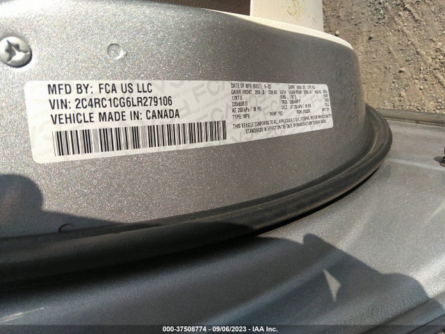 2C4RC1CG6LR279106 Chrysler Voyager Lx