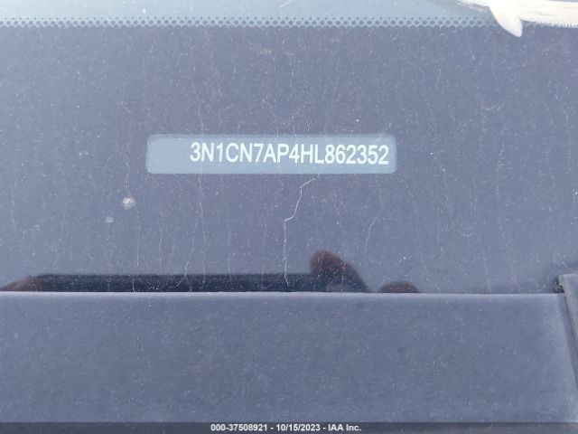 3N1CN7AP4HL862352 Nissan Versa Sedan S Plus