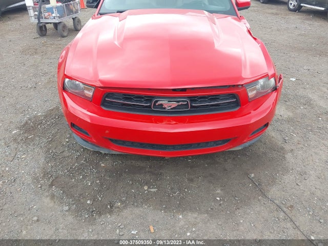 2012 FORD MUSTANG V6 VIN: 1ZVBP8AM7C5237464