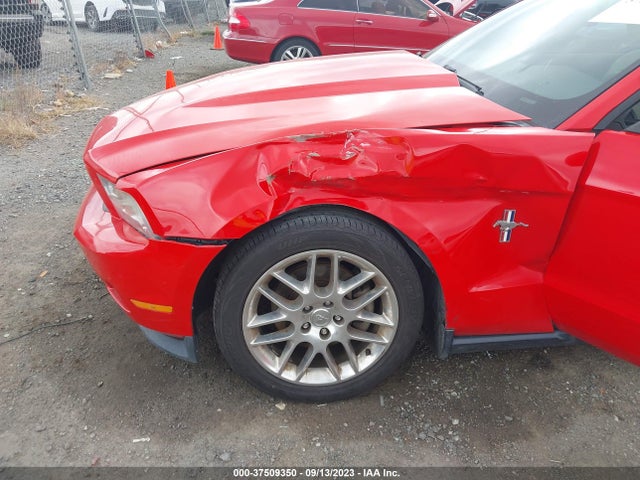 2012 FORD MUSTANG V6 VIN: 1ZVBP8AM7C5237464