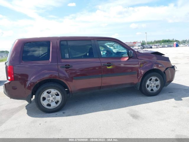 5FNYF3H23FB016521 Honda PILOT LX