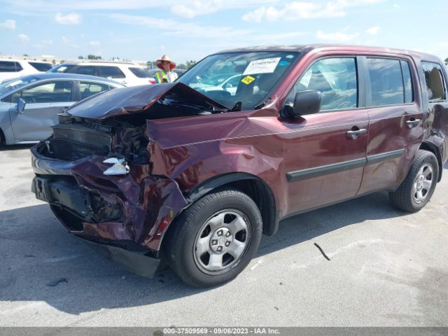 5FNYF3H23FB016521 Honda PILOT LX