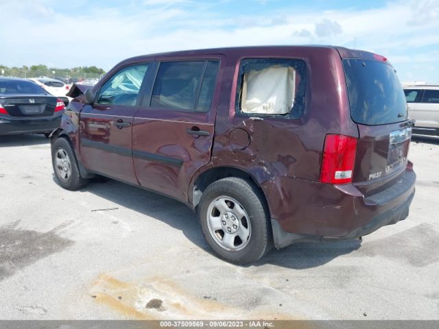 5FNYF3H23FB016521 Honda PILOT LX
