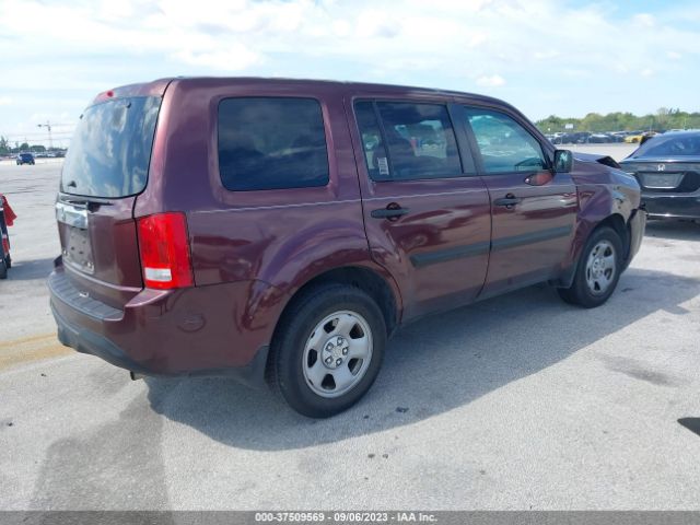 5FNYF3H23FB016521 Honda PILOT LX