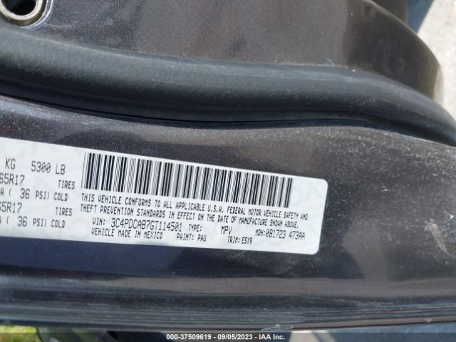 3C4PDCAB7GT114501 Dodge JOURNEY SE