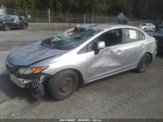 2012 HONDA CIVIC LX VIN: 19XFB2F53CE052754