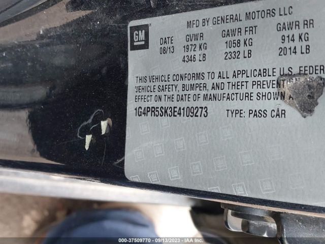 1G4PR5SK3E4109273 Buick Verano Convenience Group