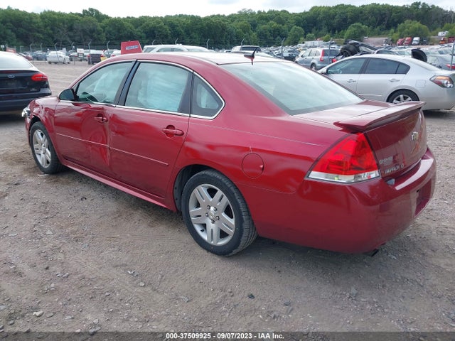 2012 CHEVROLET IMPALA LT RETAIL VIN: 2G1WB5E35C1333770