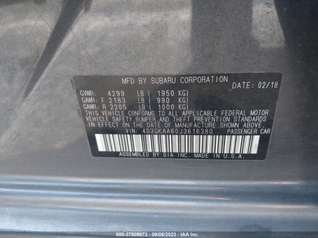 4S3GKAA60J3616380 Subaru Impreza