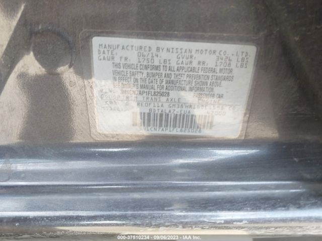 3N1CN7AP1FL825028 Nissan Versa S Plus