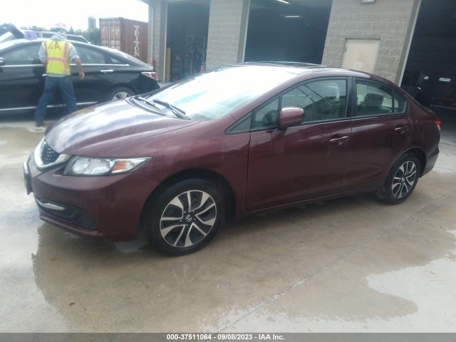 Honda Civic Sedan Ex 2014 19XFB2F85EE056382 Image 2