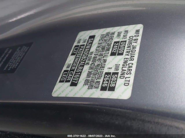 2010 JAGUAR XF SAJWA0GB2ALR61697 Photo 8