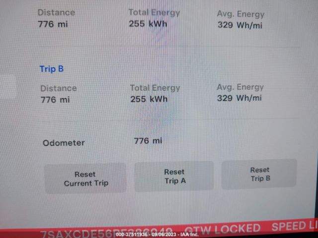 7SAXCDE56PF386049 Tesla MODEL X