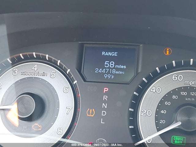 2012 HONDA ODYSSEY TOURING VIN: 5FNRL5H91CB103075