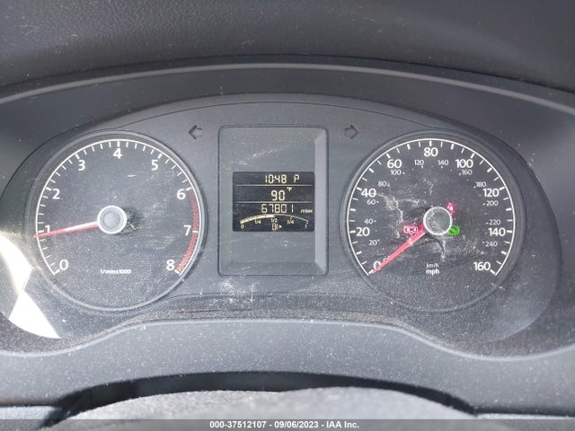 2012 VOLKSWAGEN JETTA SEDAN S VIN: 3VW2K7AJ3CM347713