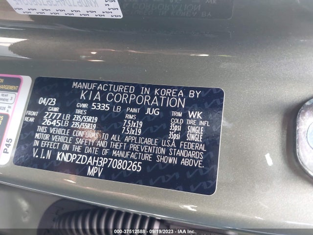 2023 Kia Sportage, VIN: KNDPZDAH3P7080265