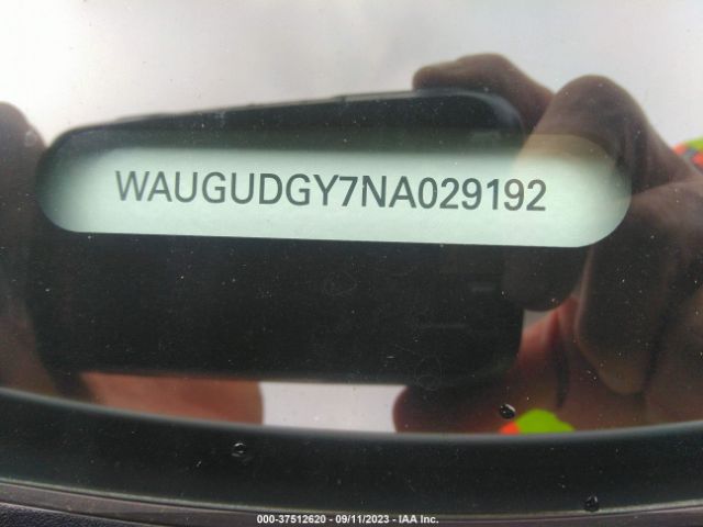 WAUGUDGY7NA029192 Audi A3 Sedan Premium