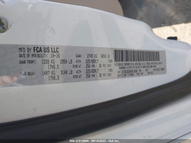 2C4RDGBG8HR618280 Dodge Grand Caravan Se