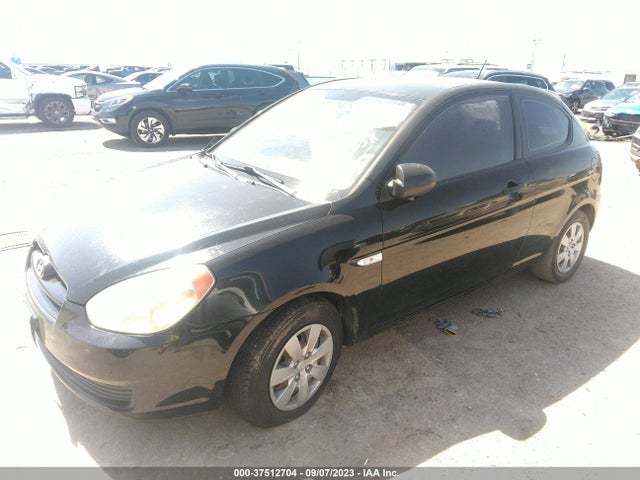 2008 HYUNDAI ACCENT GS VIN: KMHCM36C68U073233