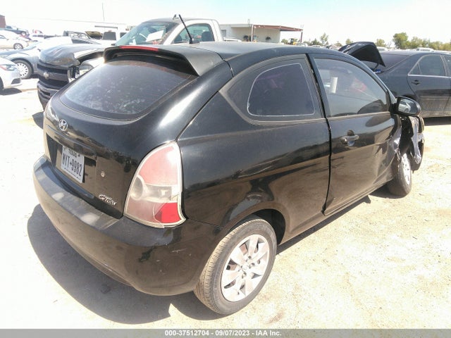 2008 HYUNDAI ACCENT GS VIN: KMHCM36C68U073233