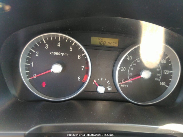 2008 HYUNDAI ACCENT GS VIN: KMHCM36C68U073233