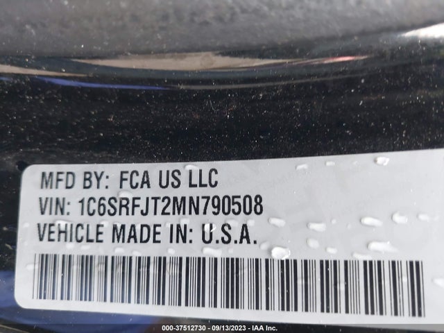 RAM 1500 Laramie 2021 1C6SRFJT2MN790508 Image 9