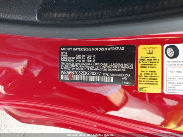 WBA3N7C52EK220327 BMW 4 Series 428i