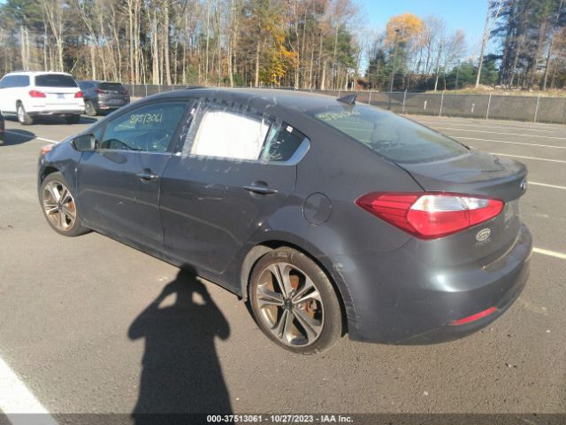 KNAFX4A80E5205116 KIA FORTE EX