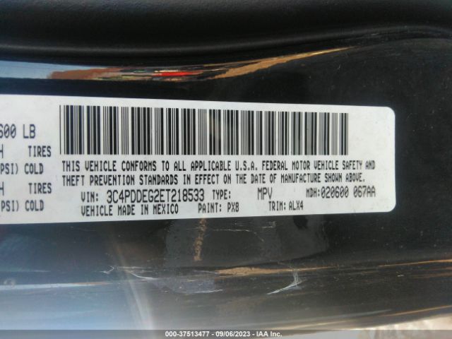 3C4PDDEG2ET218533 Dodge Journey R/t