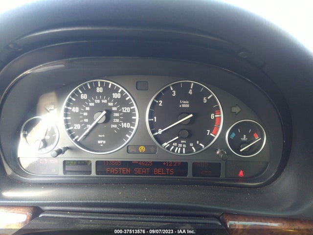 2001 BMW 7 SERIES 740IL VIN: WBAGH83481DP23171