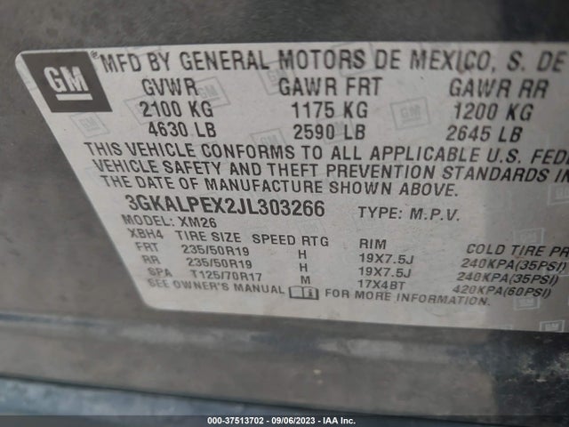 GMC Terrain Slt 2018 3GKALPEX2JL303266 Image 9