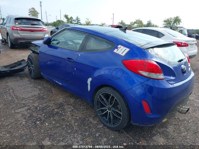 2012 HYUNDAI VELOSTER BASE W/GRAY VIN: KMHTC6AD4CU023234