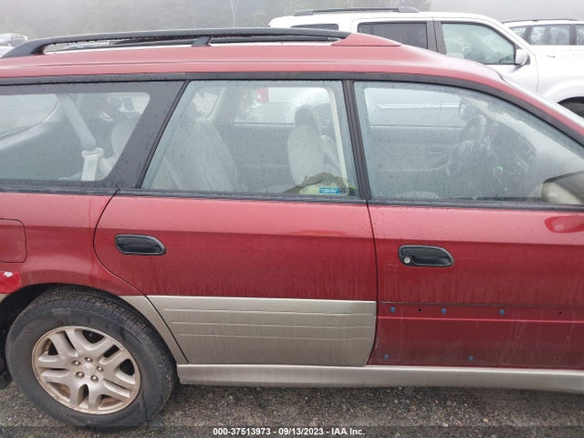 2002 SUBARU LEGACY WAGON OUTBACK VIN: 4S3BH665127629056