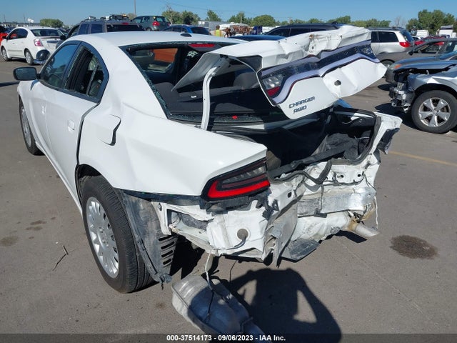 2019 DODGE CHARGER POLICE AWD VIN: 2C3CDXKT3KH693196