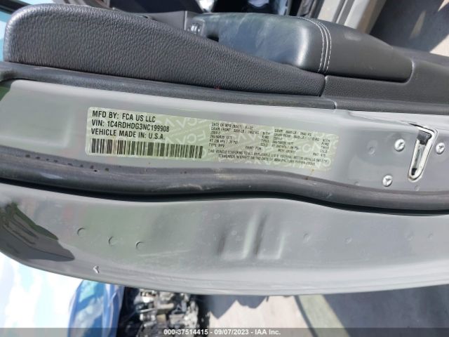 1C4RDHDG3NC199908 Dodge Durango Gt Plus