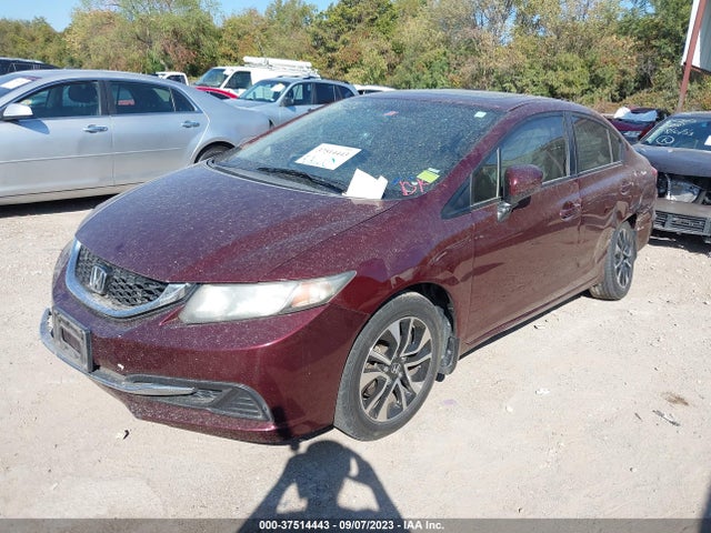 Honda Civic Sedan Ex 2014 2HGFB2F86EH523573 Image 2