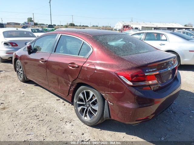 Honda Civic Sedan Ex 2014 2HGFB2F86EH523573 Image 3