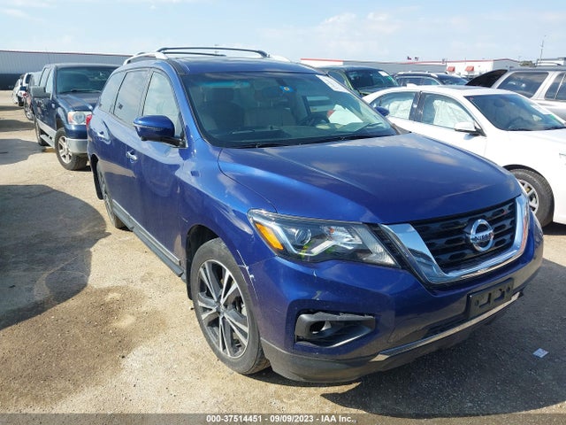 2018 NISSAN PATHFINDER PLATINUM VIN: 5N1DR2MN2JC618814