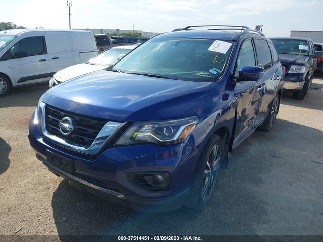2018 NISSAN PATHFINDER PLATINUM VIN: 5N1DR2MN2JC618814